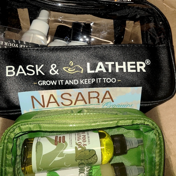 ✨ Luxury Hair Care Travel Bundle | Bask & Lather + Nasara Organics | New ✨ - Picture 6 of 6